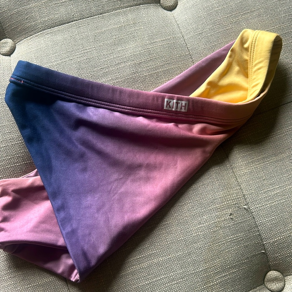 Kith Womens Gradient Multi-Color Swimsuit Bottoms Size Medium - Picture 9 of 12